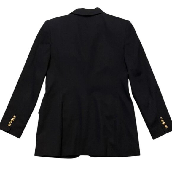 ❤️❤️Lauren Ralph Lauren 100% Wool Blazer with Crest Made in USA 8 - Picture 5 of 9